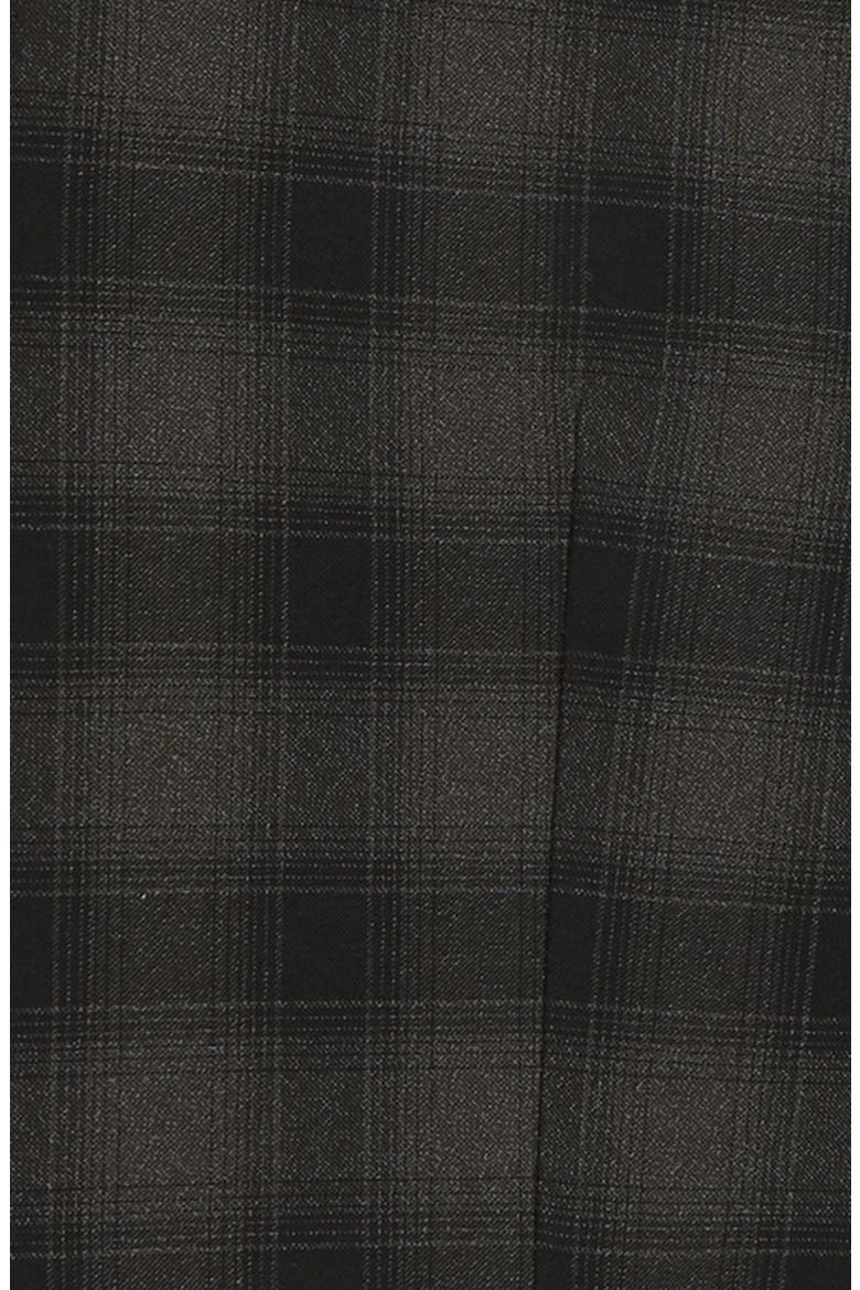 Kids' Shadow Plaid Sport Coat, Alternate, color, OLIVE/ BLACK