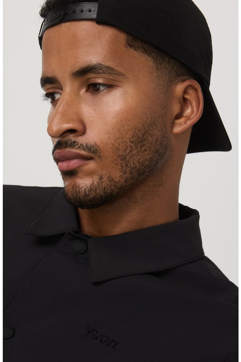 V1 Coach's Jacket, Alternate, color, BLACK
