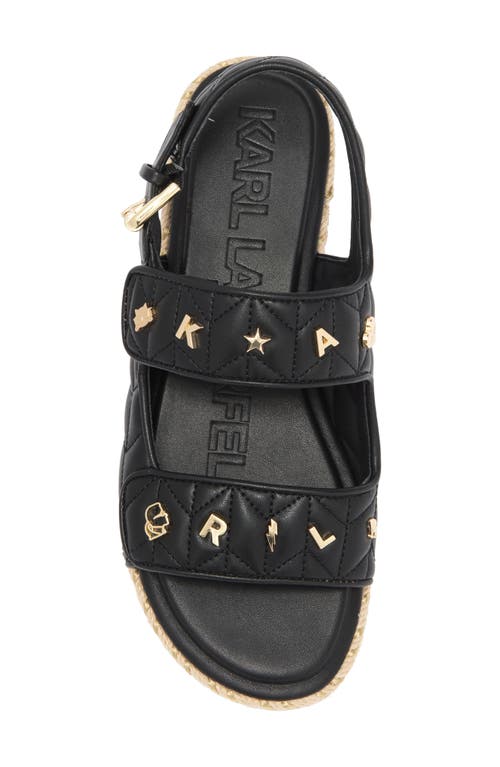 Shop Karl Lagerfeld Paris Charley Espadrille Slingback Sandal
