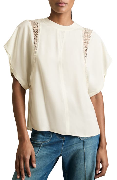 Harlowe Lace Inset Top