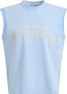 Hudson Jeans Leo Cut Off Logo Graphic T-Shirt