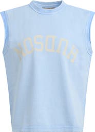 Hudson Jeans Leo Cut Off Logo Graphic T-Shirt