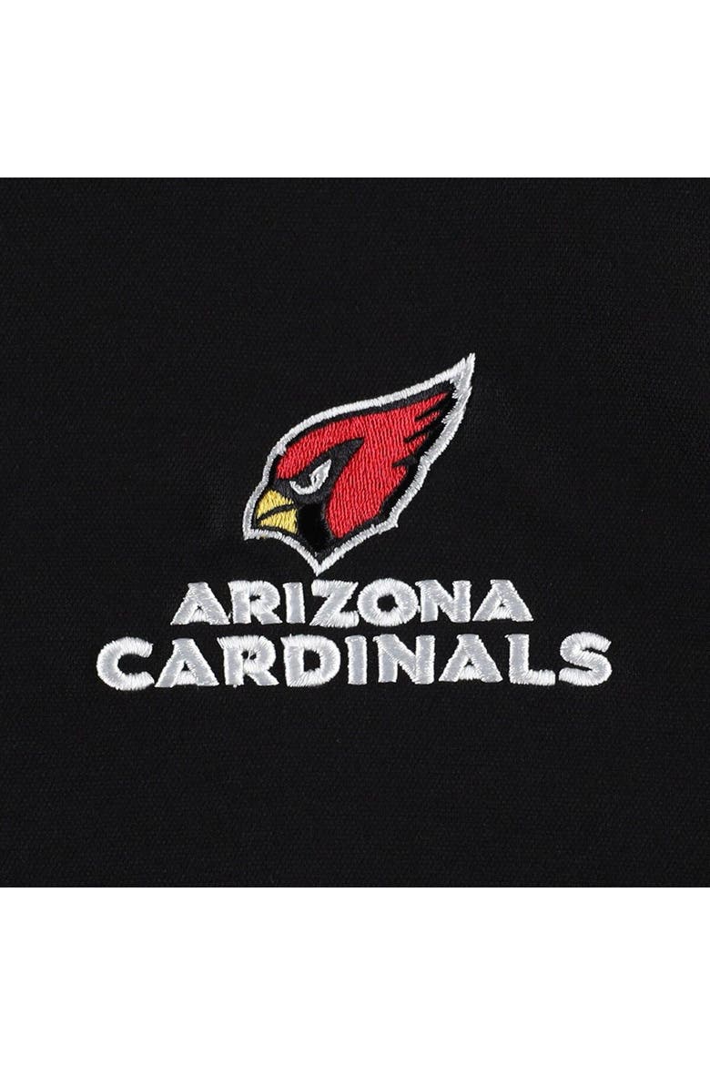 Men's Dunbrooke Black Arizona Cardinals Journey Workwear Tri-Blend Full-Zip Jacket, Alternate, color, Black