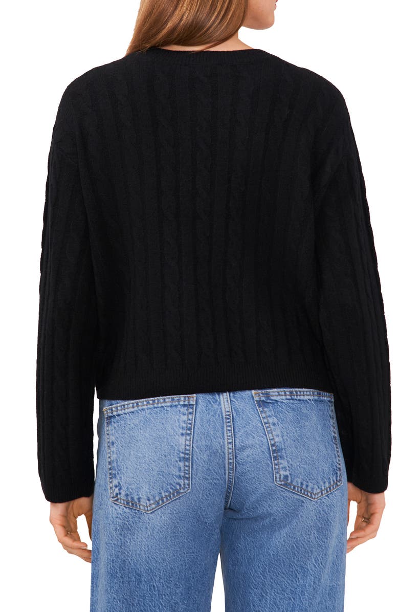 1.STATE Mixed Stitch Crewneck Sweater, Alternate, color, 