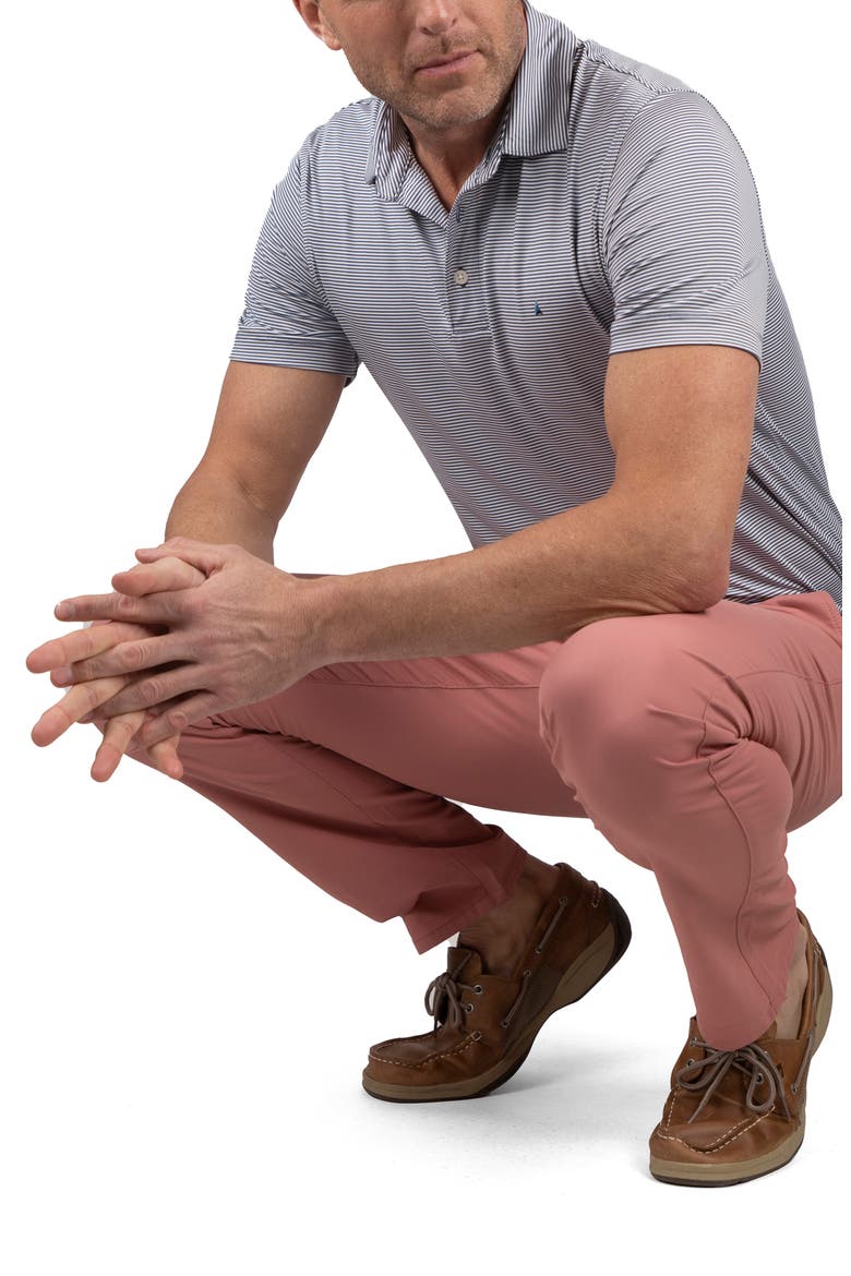 Straight Leg Stretch Cotton Blend Chino Pants, Alternate, color, NANTUCKET RED