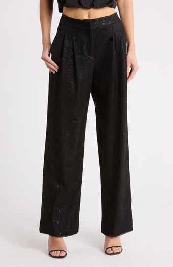 Sulli Sequin Wide Leg Pants