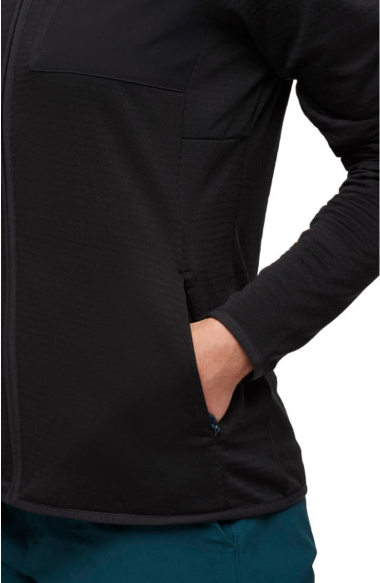 Cotopaxi Otero Fleece Full-Zip Hooded Jacket - Women's, Alternate, color, Cotopaxi Black