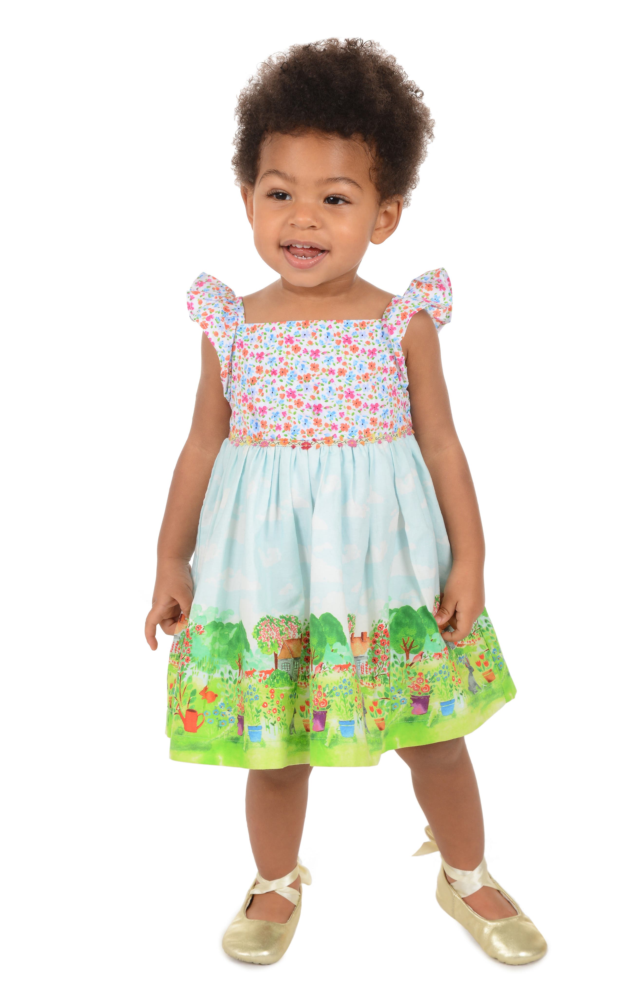 Pastourelle by Pippa & Julie Garden Border Dress (Women) | Nordstrom