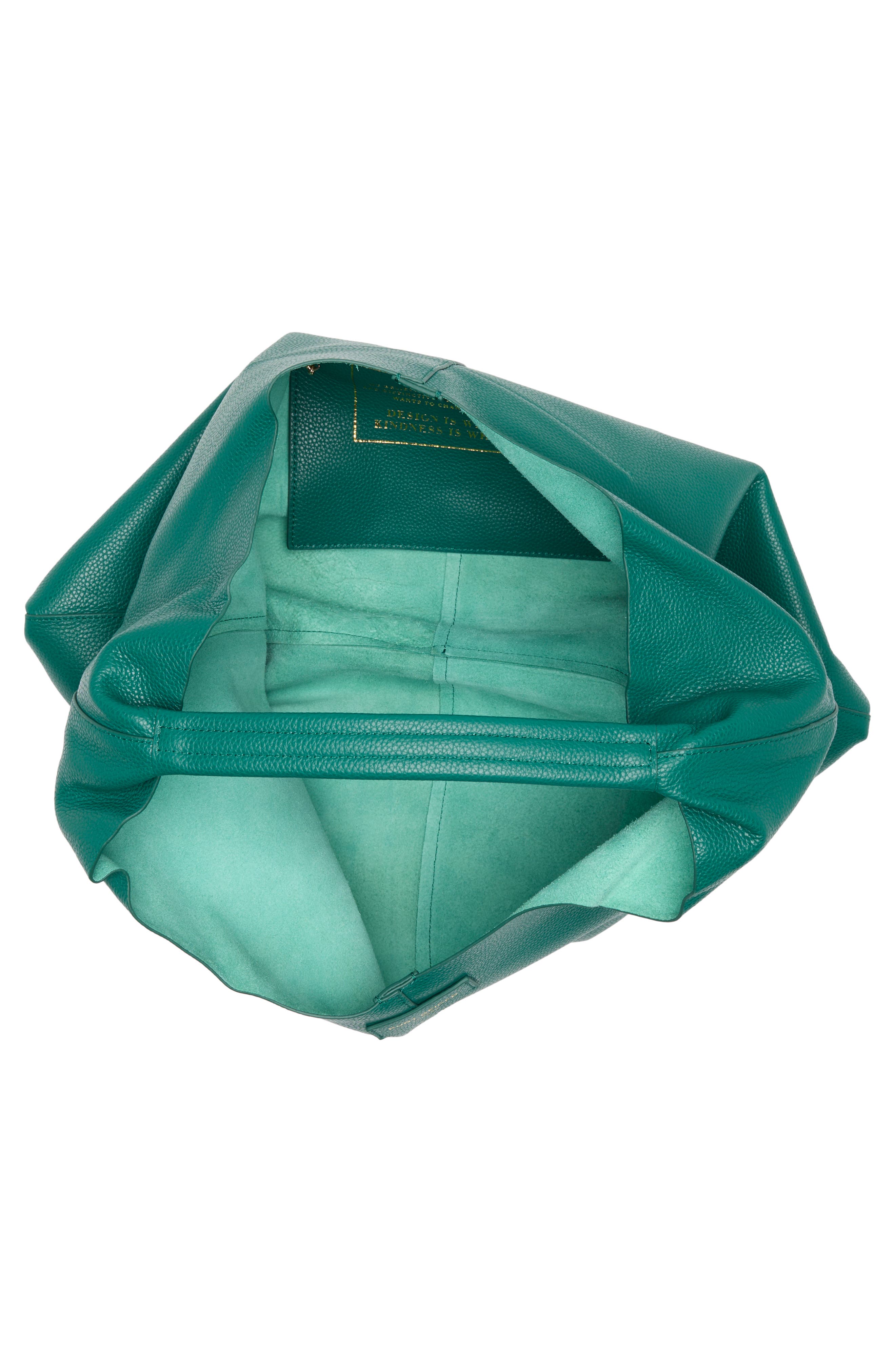 Kurt Geiger London Violet Leather Hobo Bag, Alternate, color, 