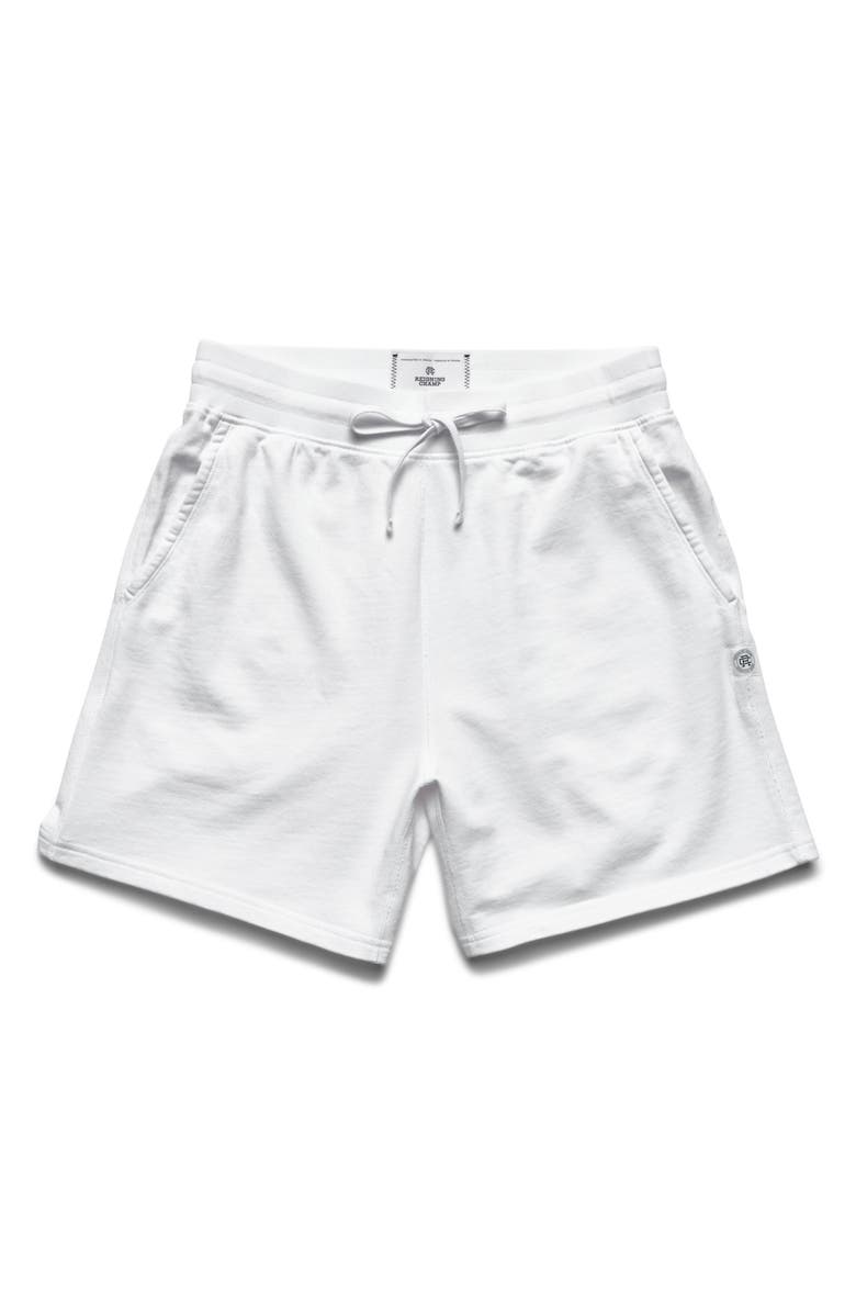 Reigning Champ Lightweight Terry Sweatshorts, Alternate, color, White