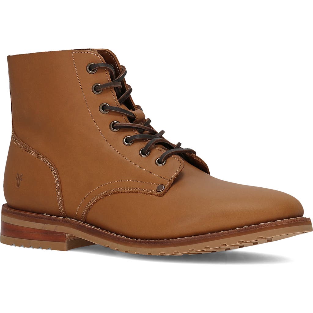 Frye Barrett Lace-Up Derby Boot in Golden Rod at Nordstrom, Size 9.5