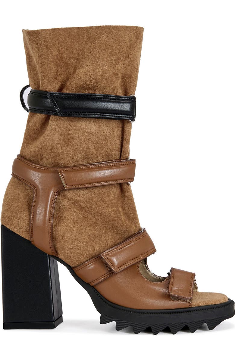AZALEA WANG Thierry Block Bootie, Main, color, Tan