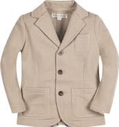Hope & Henry Baby Boys' Fleece Blazer, Infant