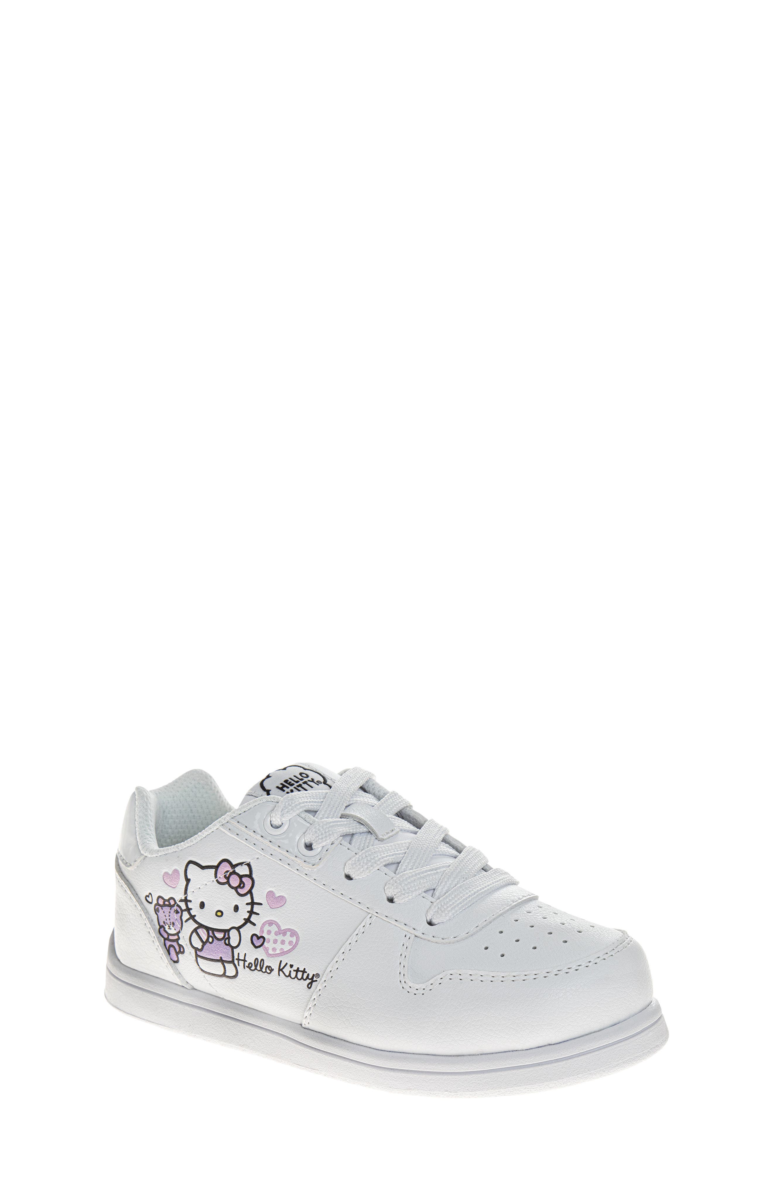 JOSMO Kids' Hello Kitty<sup>®</sup> Sneaker, Main, color, White