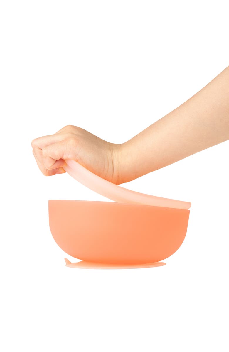 Olababy Stay-Put Bowls & Plates Set, Alternate, color, Kiwi/ Lemon