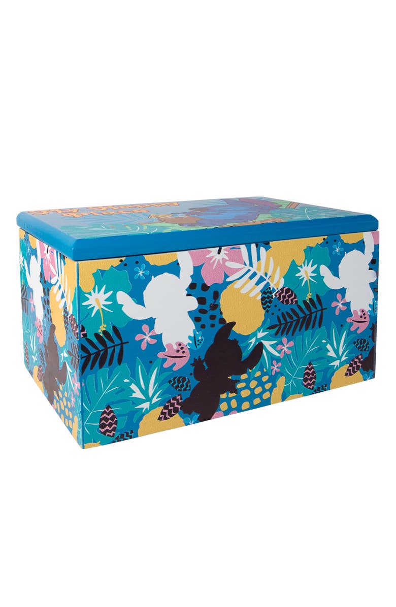 Disney Lilo & Stitch Jewelry Box, Alternate, color, Blue