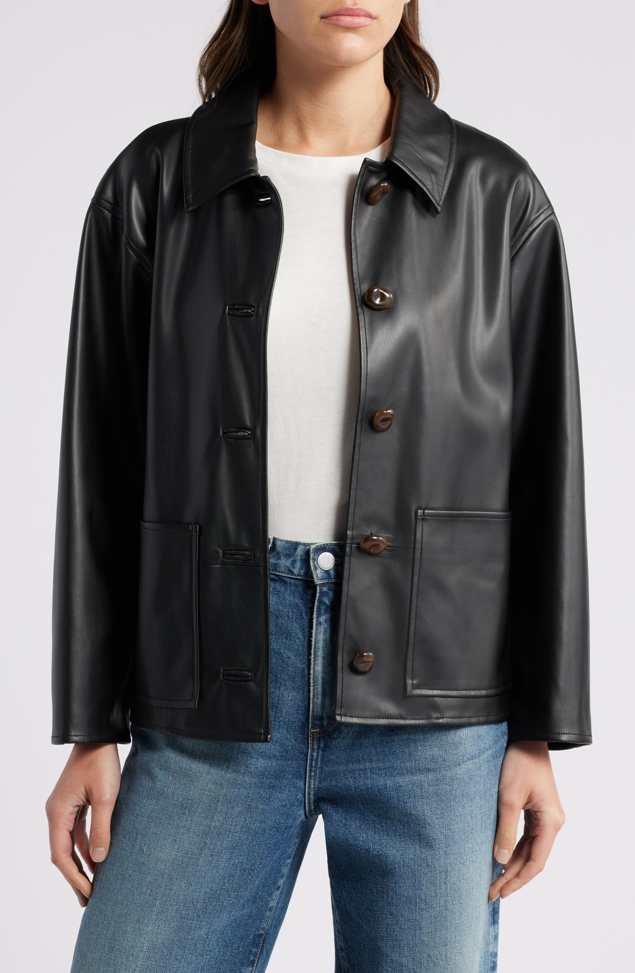 Rails Haisley Faux Leather Jacket