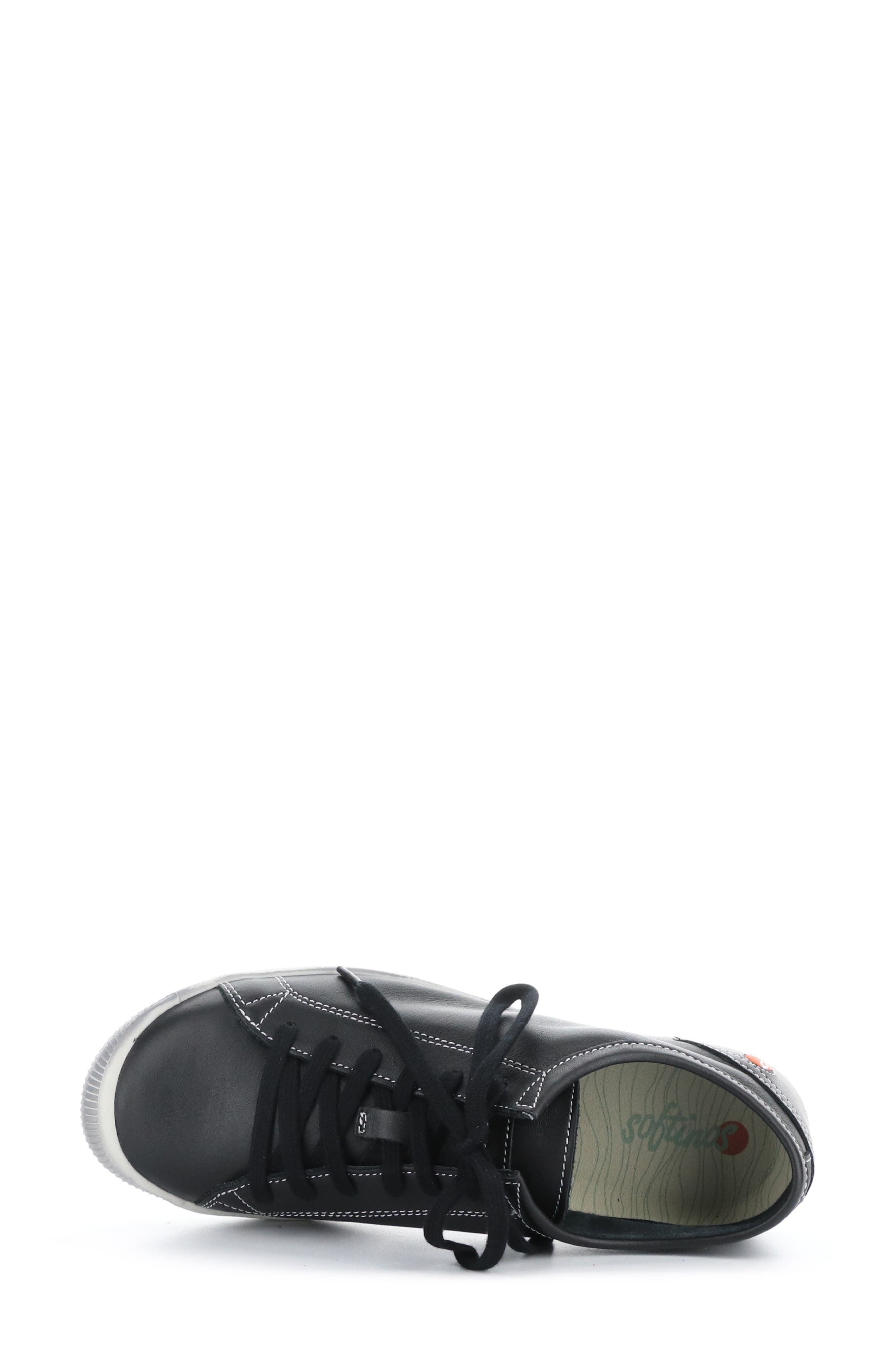 Softinos by Fly London Isla Sneaker, Alternate, color, Black Leather