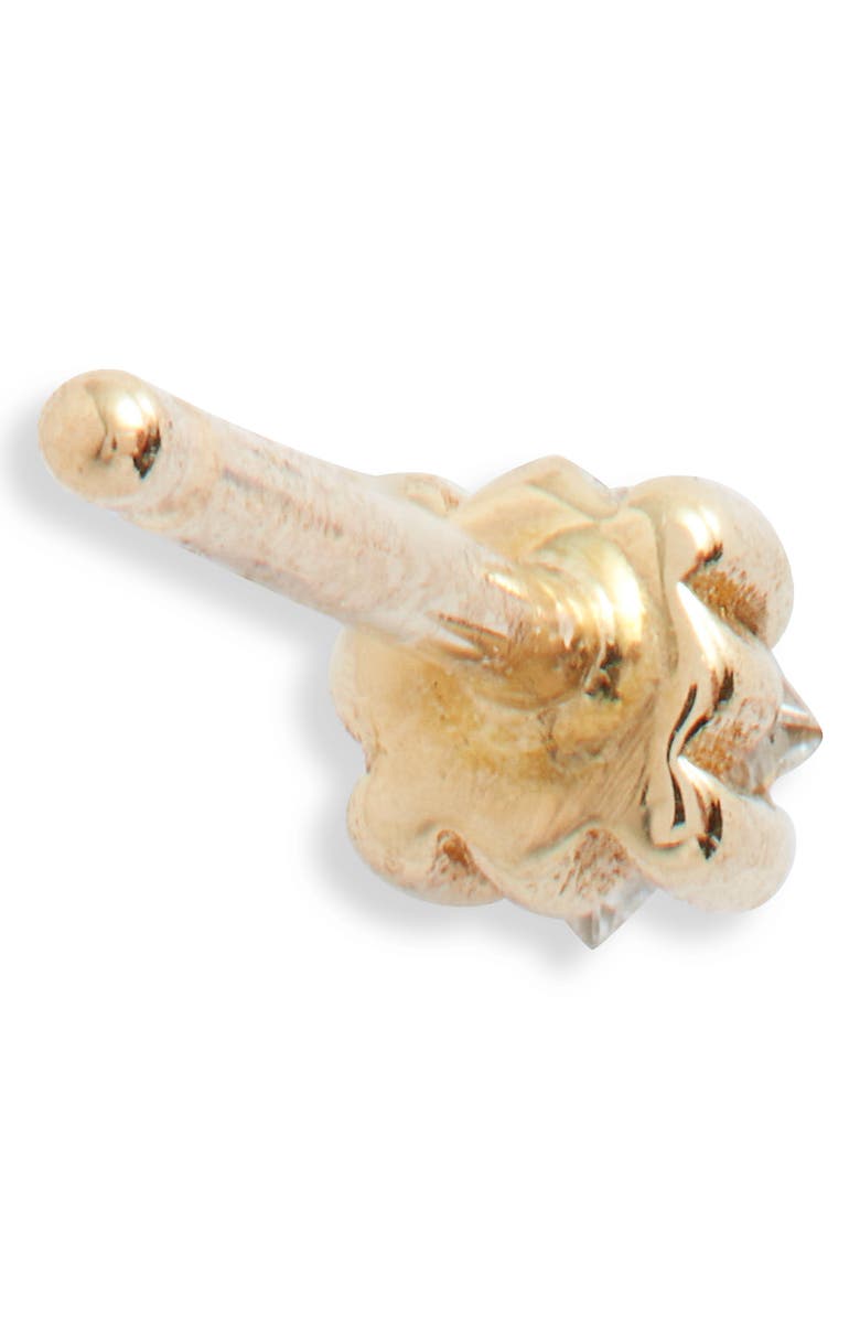 Jennie Kwon Designs Single Diamond Stud Earring, Alternate, color,