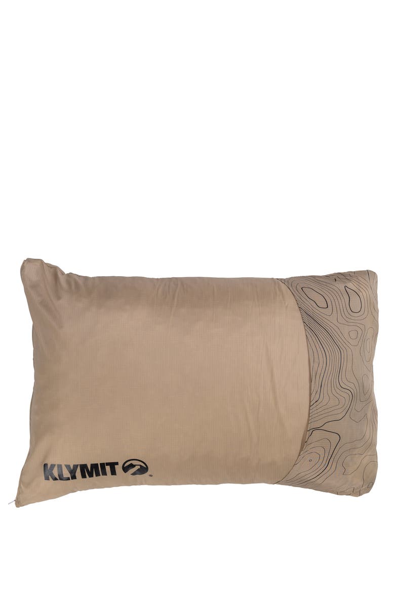 Klymit Drift Car Camp Pillow, Main, color, Tan