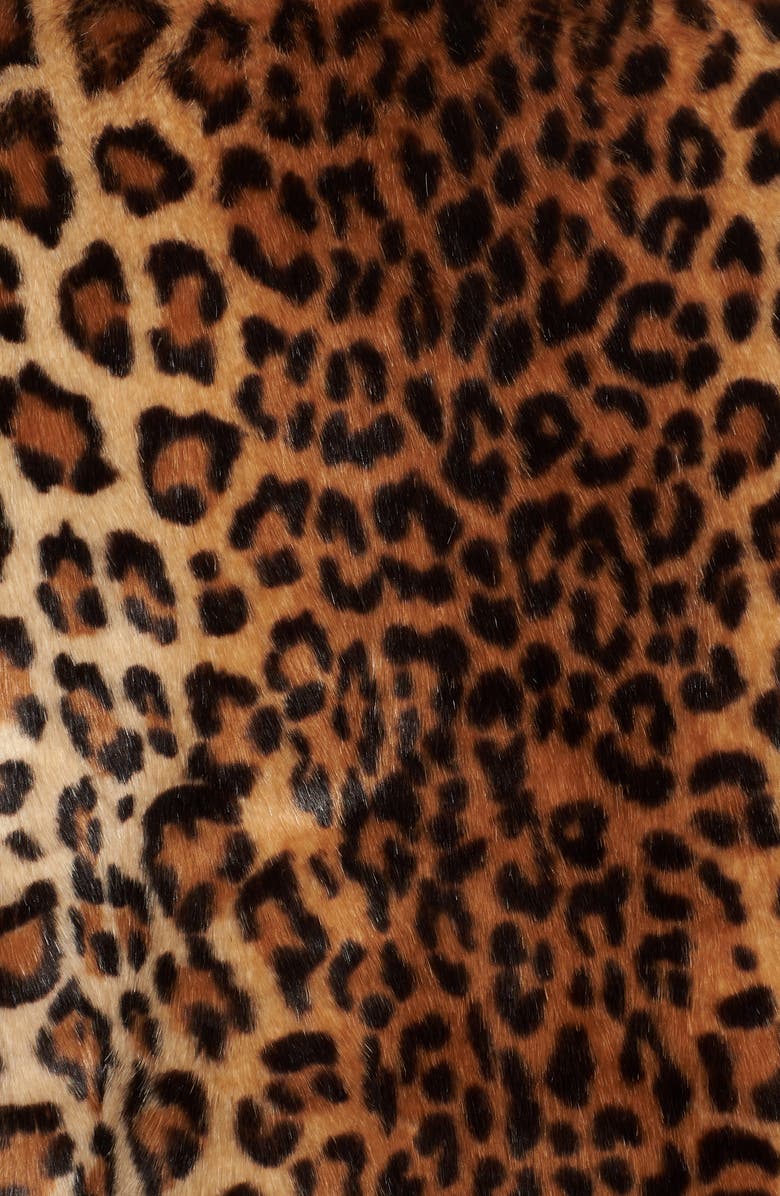 Rebecca Minkoff Faux Fur Moto Jacket, Alternate, color, 