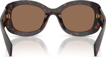 Kaya 54mm Polarized Gradient Square Sunglasses