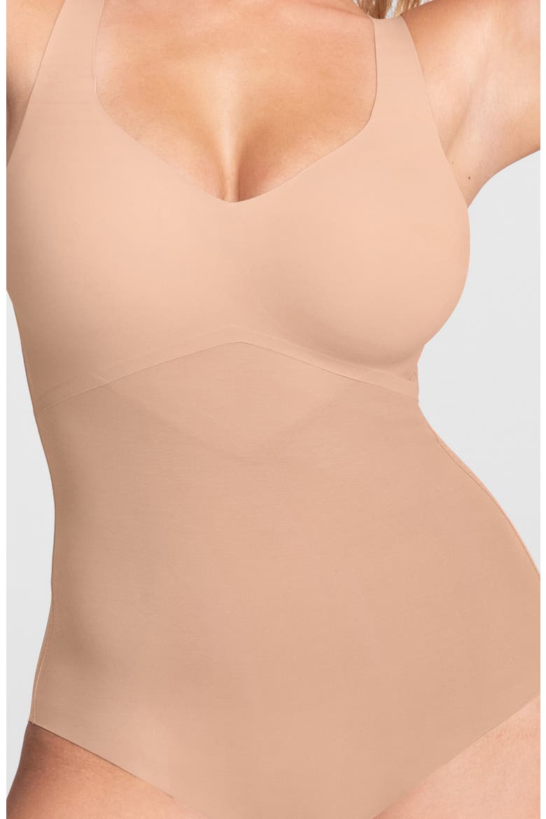 Liftwear Tank Bodysuit, Alternate, color, SAND