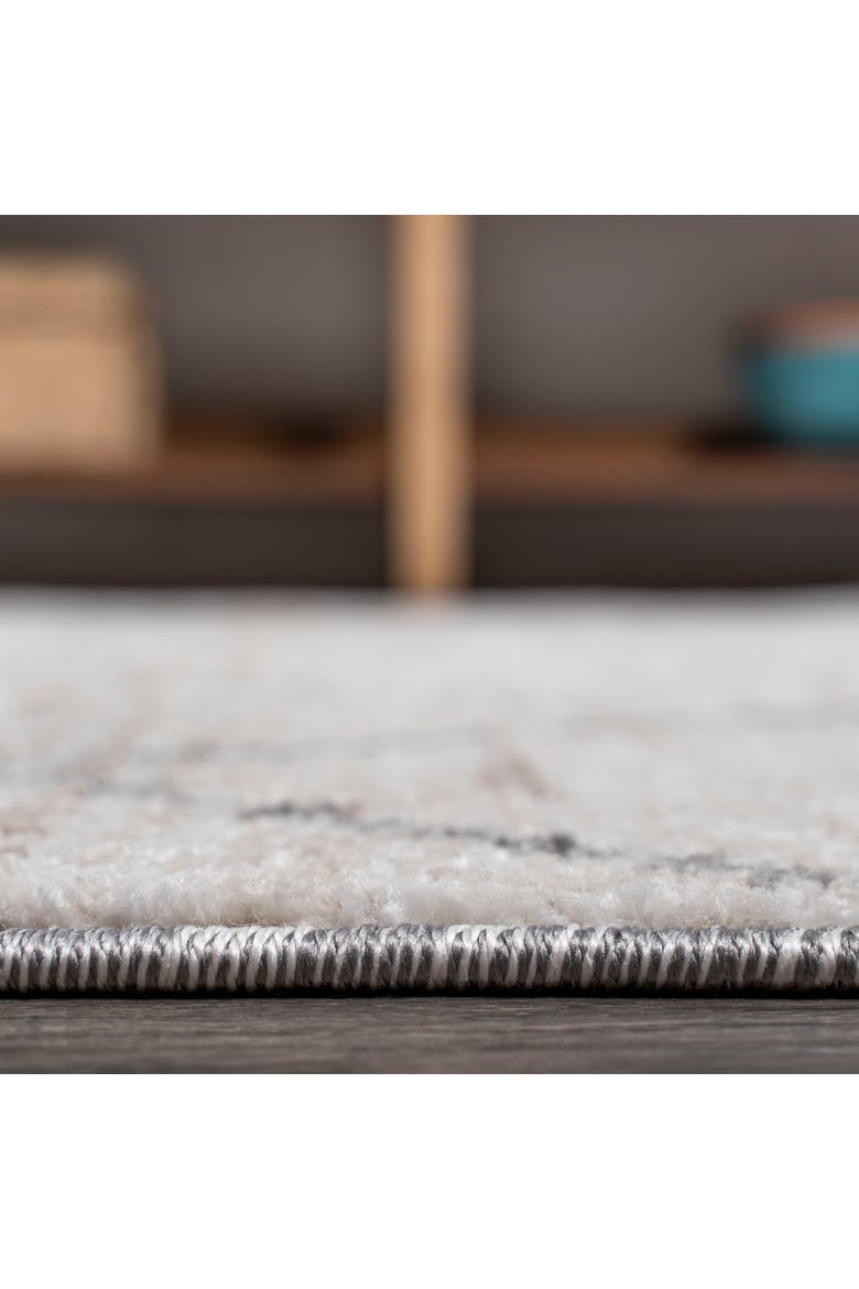 Asilah Moroccan Modern Diamond Area Rug, Alternate, color, Light Gray