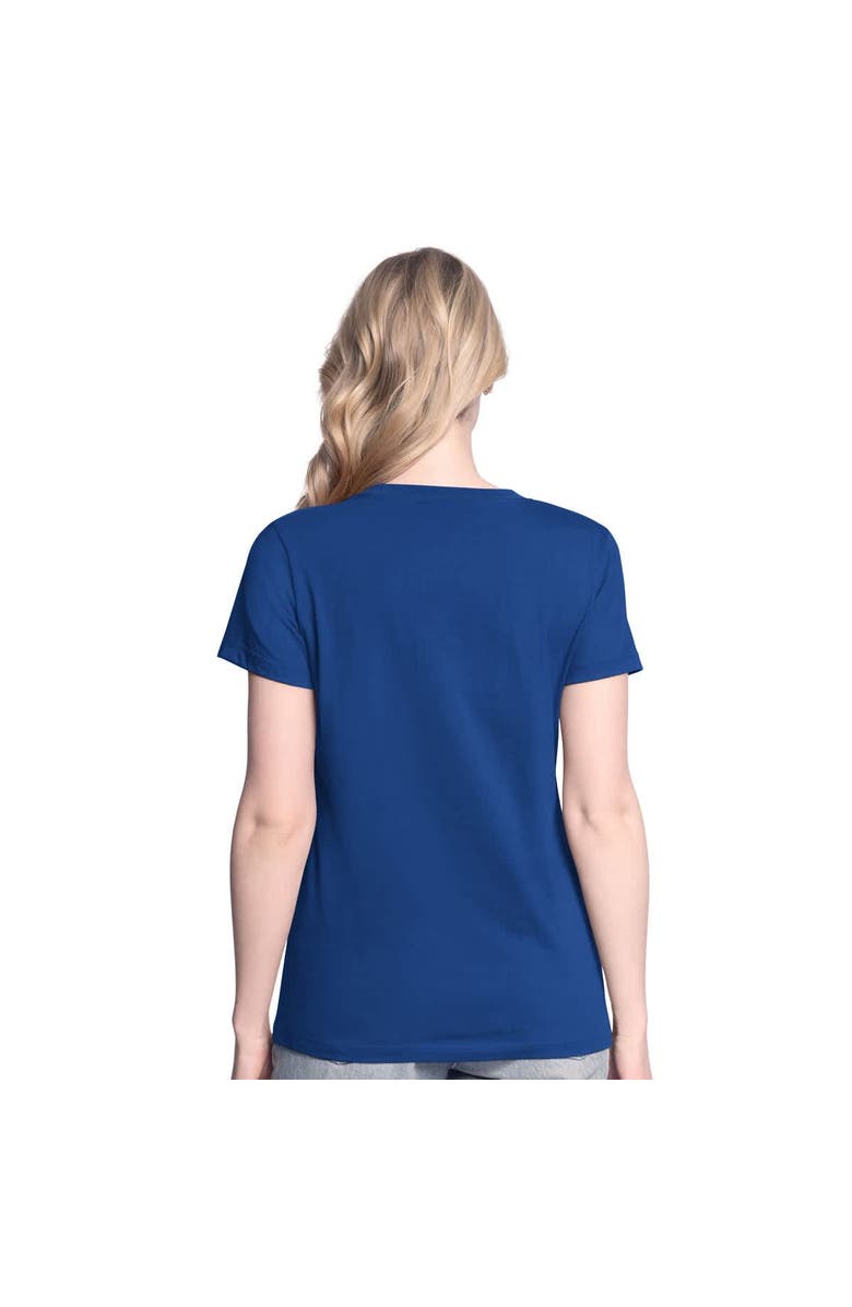 G-III 4HER BY CARL BANKS Women's G-III 4Her by Carl Banks Royal/Bright Heather Ceramic Los Angeles Dodgers T-Shirt and Hoodie Combo Pack, Alternate, color, Royal