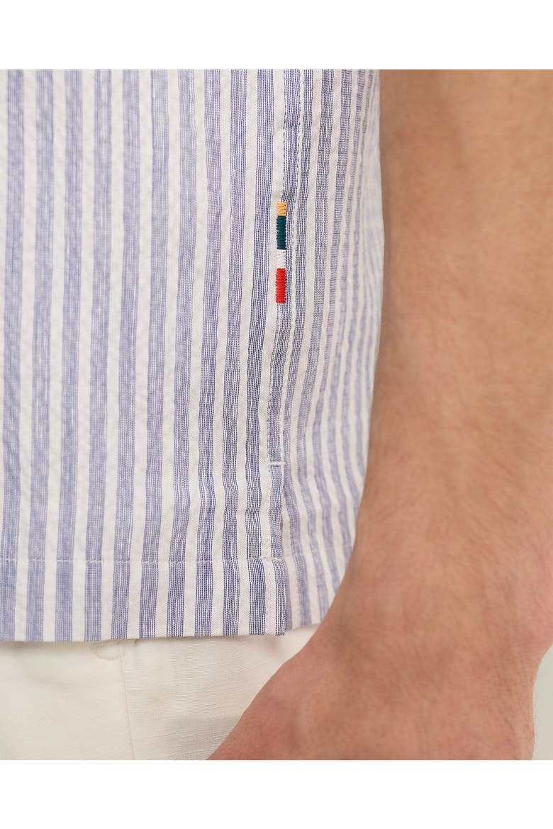 Maitan Relaxed-Fit Shirt, Alternate, color, BLUE/WHITE STRIPE