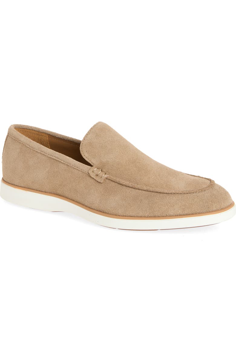 VITTORIO RUSSO Alto Loafer, Main, color, Silk Suede Cocoa