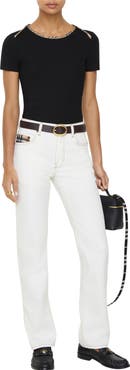 Burberry Mid-rise Straight Jeans
