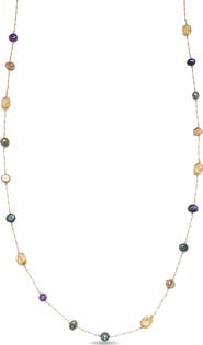 EYE CANDY LOS ANGELES Teresa Freshwater Pearl Station Necklace