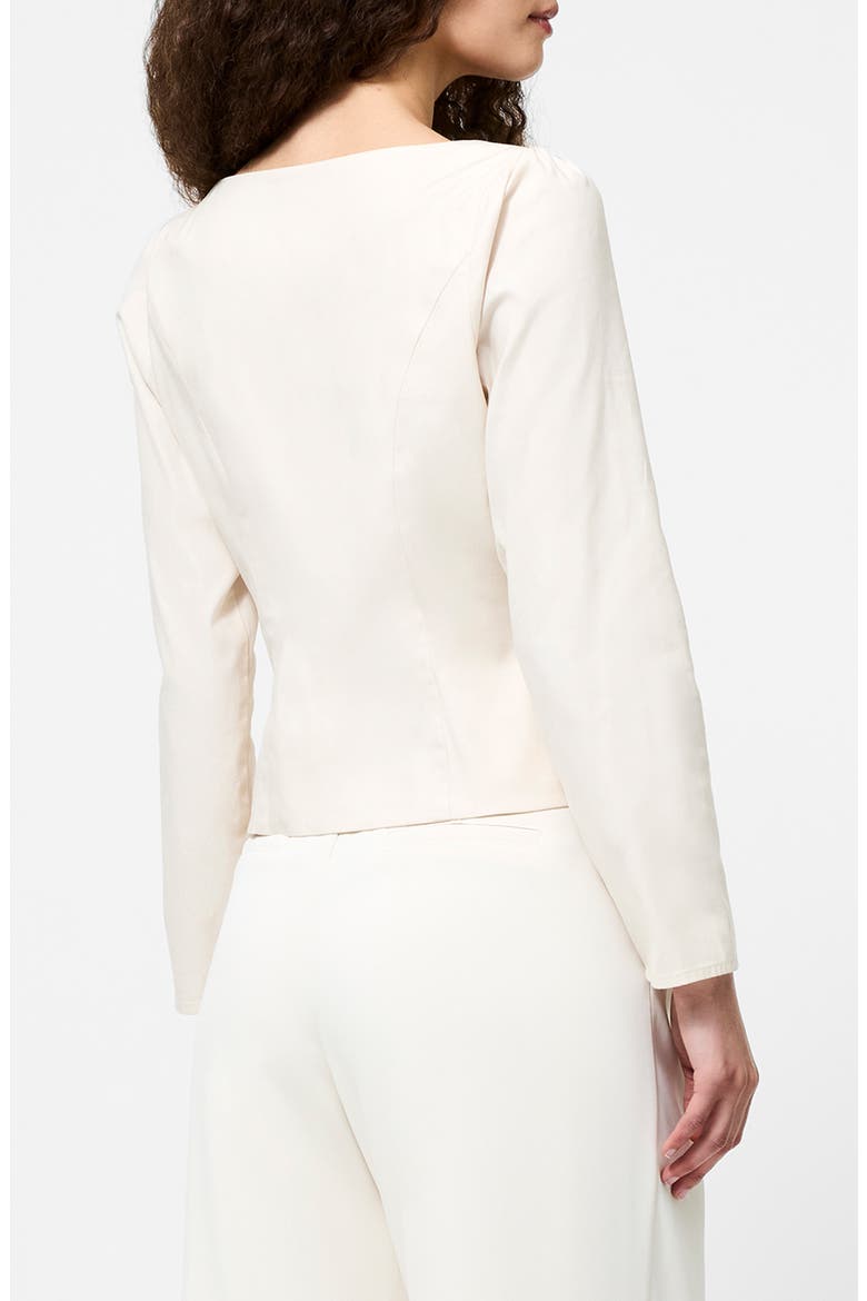 Inga 2-Pocket Button-Up Shirt, Alternate, color, PORCELAIN CREAM