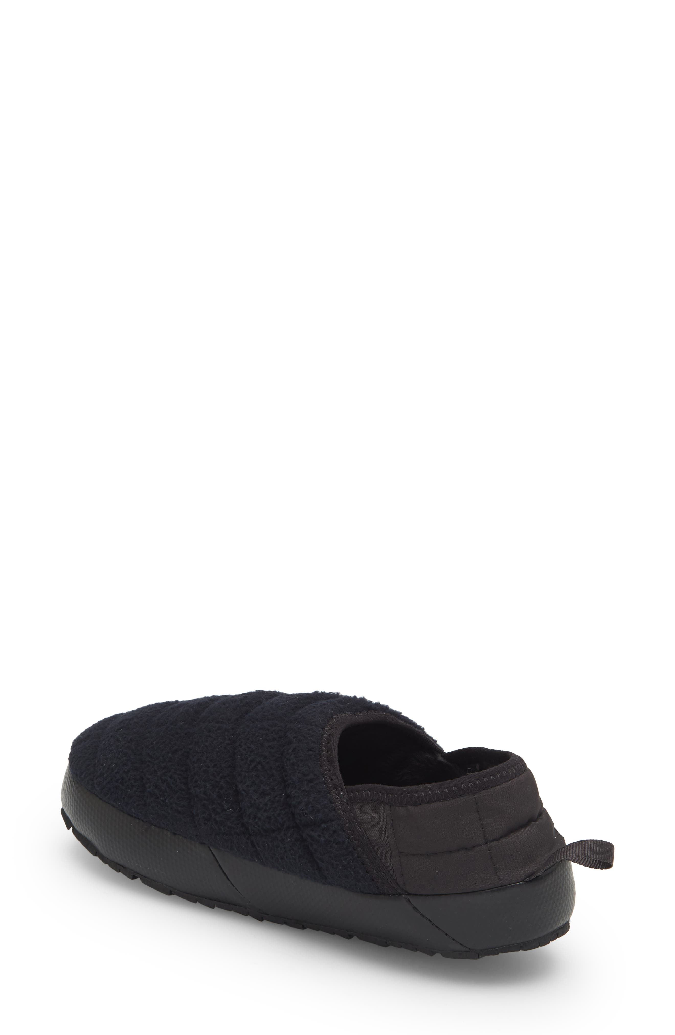 The North Face Thermoball Traction V Denali Indoor/Outdoor Slipper, Alternate, color, Tnf Black/ Tnf Black