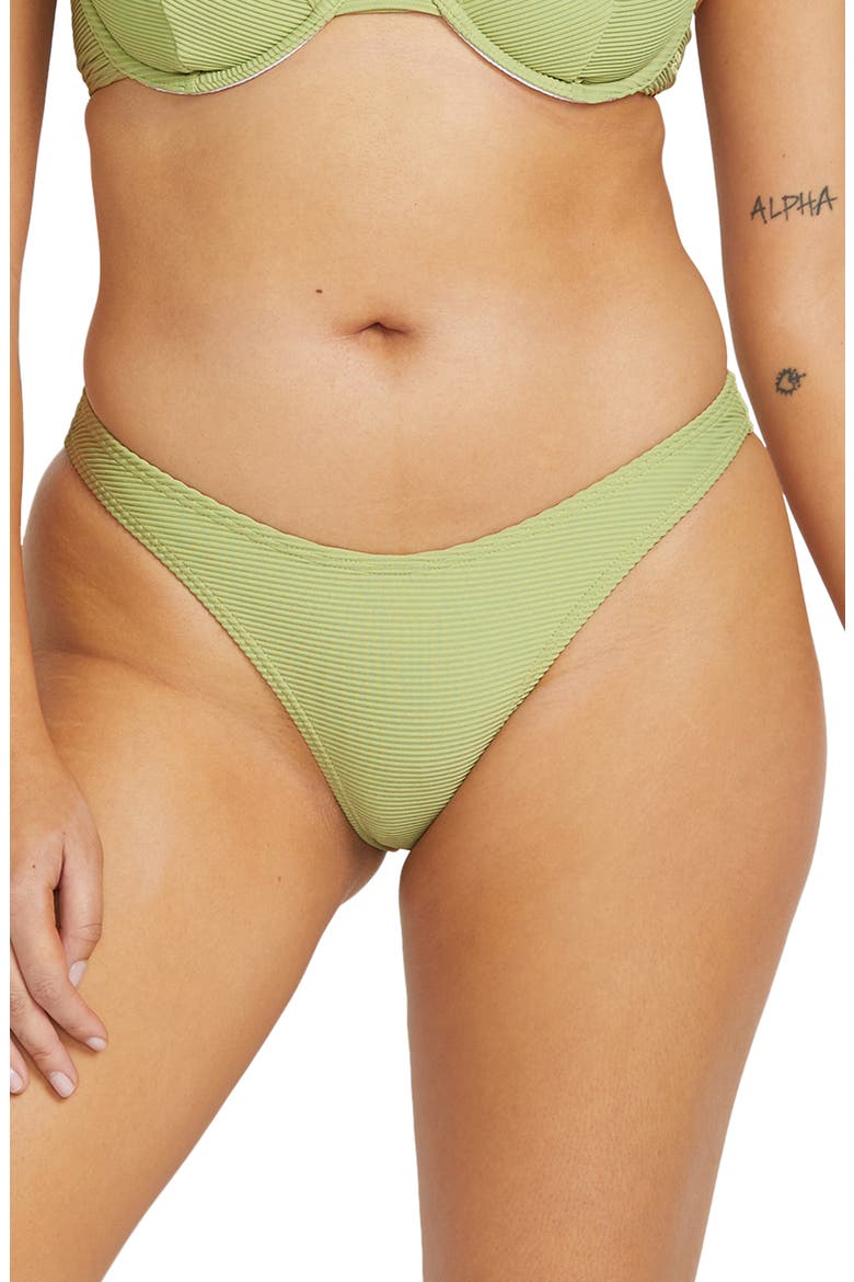 Tanlines Hike BIkini Bottoms, Main, color, AVOCADO