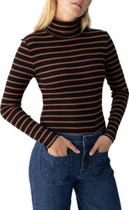Sanctuary Essential Stripe Turtleneck