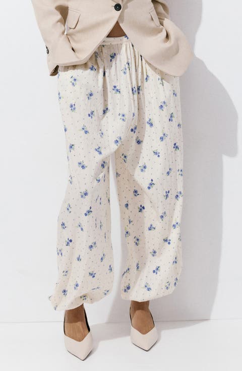 Coya Floral Balloon Pants