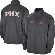 Jordan Brand Men's Jordan Brand Gray Phoenix Suns Courtside Statement Edition Jumpman Jam Full-Zip Jacket