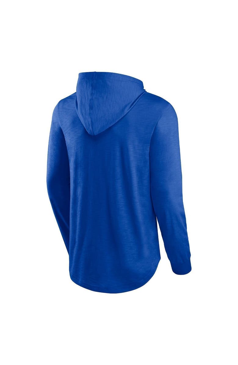 FANATICS Men's Fanatics Royal Los Angeles Rams Front Runner Long Sleeve Hooded T-Shirt, Alternate, color, Royal