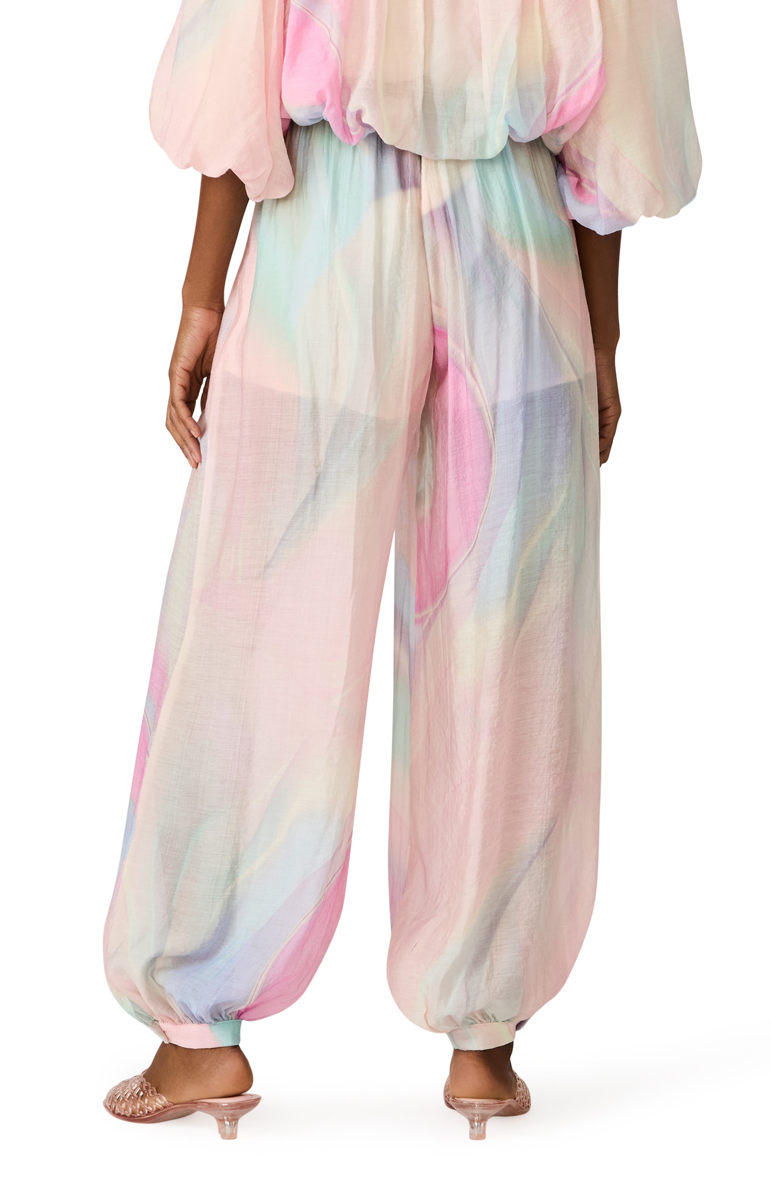 Auda Colorblock Parachute Pants - image 2