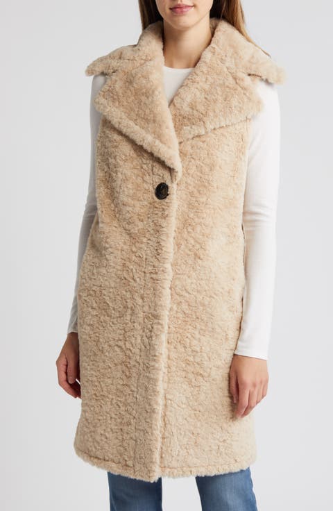 Longline Faux Fur Vest