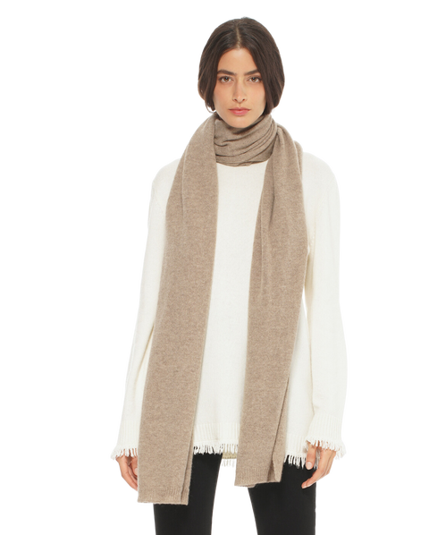 Lightweight Pure Cashmere Long Wrap Scarf