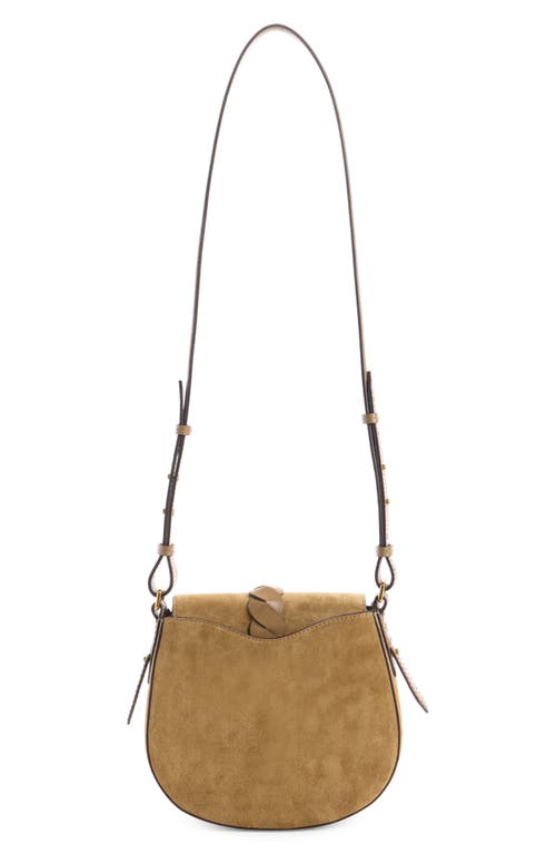Isabel Marant Small Altay Suede Shoulder Bag In Brown