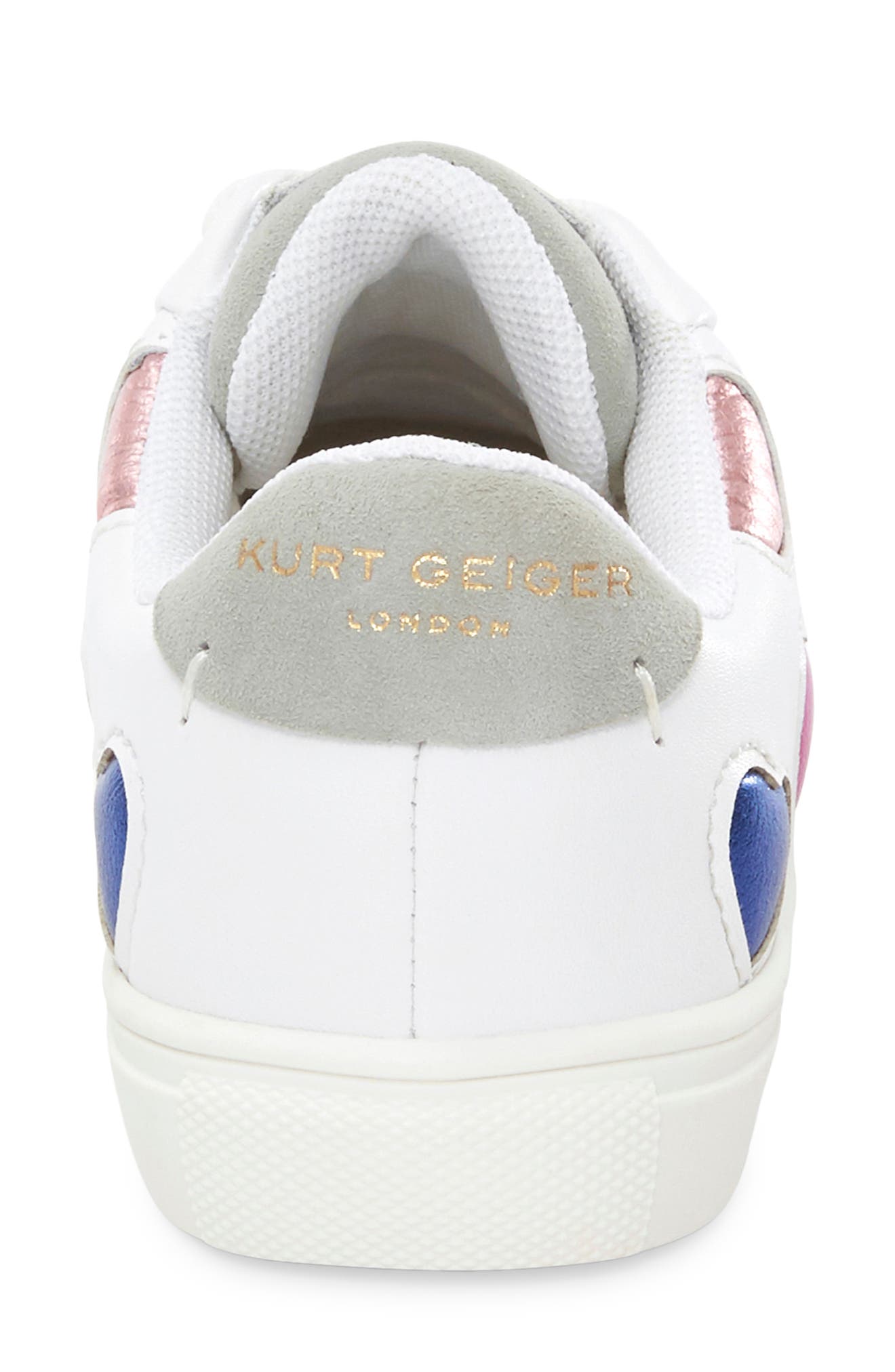 Kurt Geiger London Mini Lane Love Sneaker, Alternate, color, White