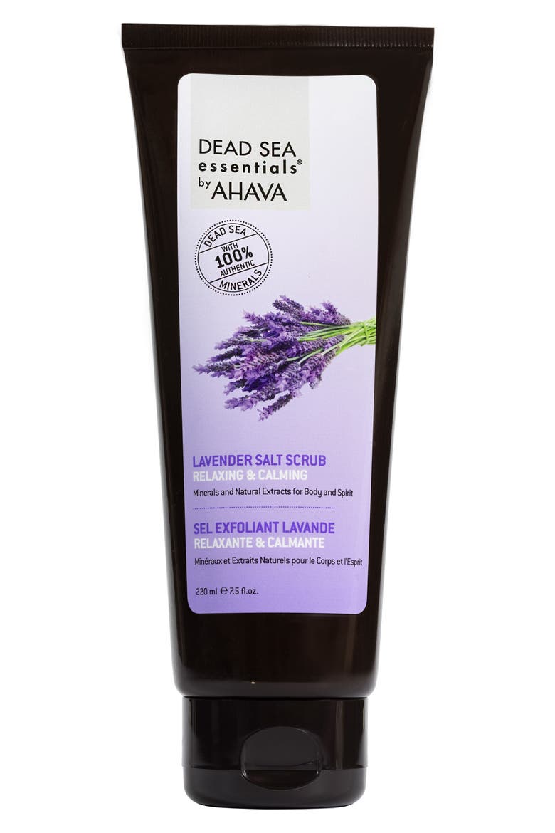 Lavender Salt Scrub, Main, color, NO COLOR