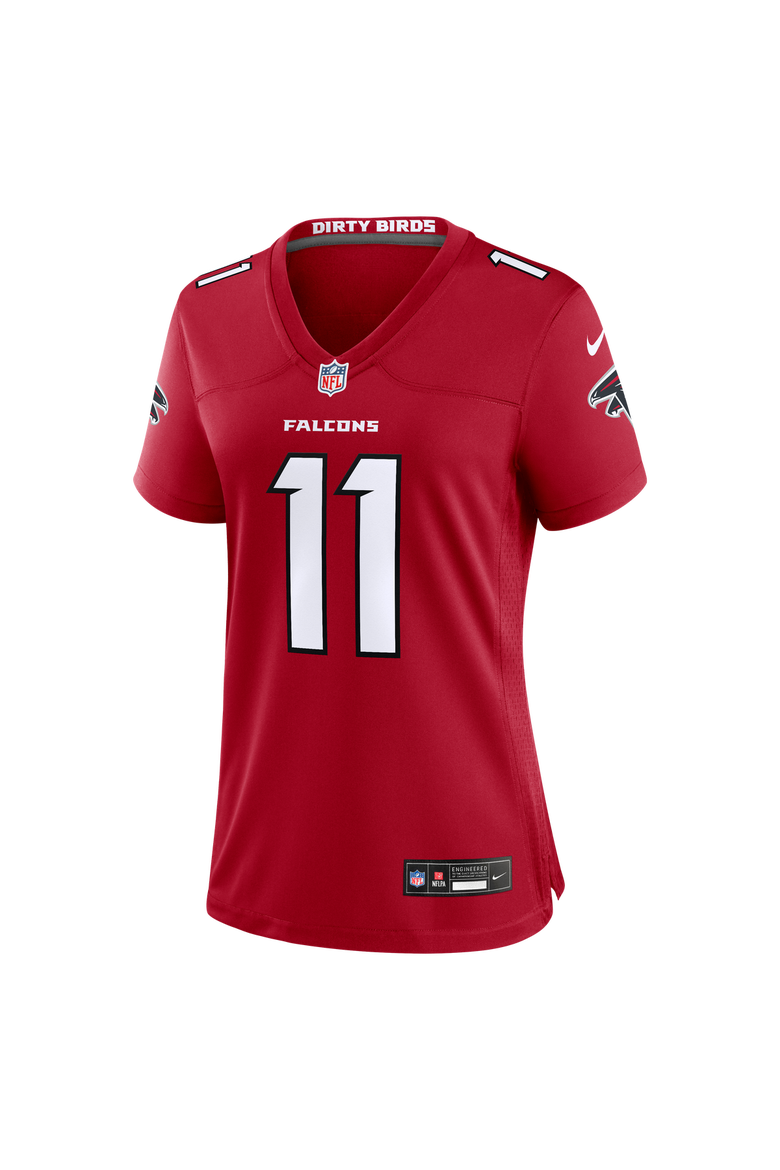 Women's Nike Jalon Walker Red Atlanta Falcons Game Jersey, Alternate, color, Red
