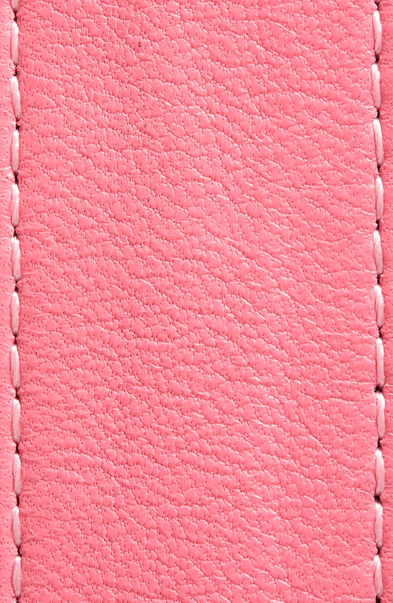 Raina Sally Shell Clasp Leather Belt, Alternate, color, Pink