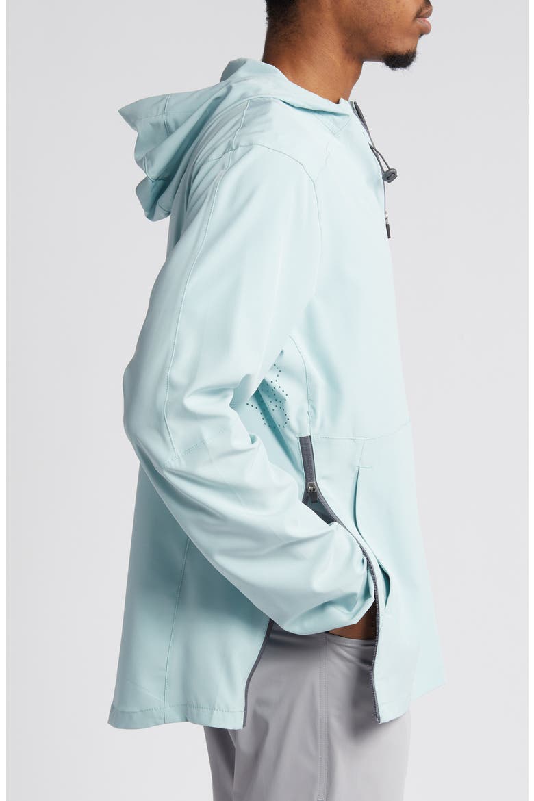 Dylan Water Resistant Anorak, Alternate, color, CLOUD