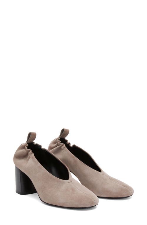 3.1 Phillip Lim Nadia Block Heel Pump In Elephant Grey